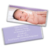 Baby Girl Announcement Personalized Chocolate Bar Wrappers Full Photo