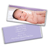 Baby Girl Announcement Personalized Chocolate Bar Wrappers Full Photo