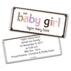 Girl Baby Announcements Personalized Chocolate Bar Wrappers