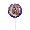 Personalized Baby Birth Announcement Small Swirly Pop (24 Pack)