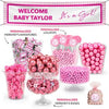 Personalized Birth Announcement It's a Girl Deluxe Candy Buffet