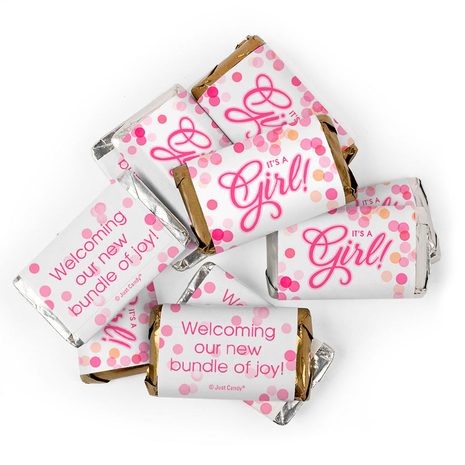 Baby Girl Hersheys Kisses – Just Candy