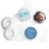 Bonnie Marcus Collection Personalized LIFE SAVERS Mints Patterned Love Boy Birth Announcement