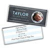 Bonnie Marcus Collection Personalized Photo Chocolate Bar Wrapper Heart Boy Birth Announcement