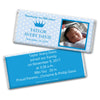 Bonnie Marcus Collection Personalized Wrapper Polka Dots & Crown Birth Announcement