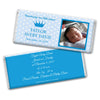 Bonnie Marcus Collection Personalized Hershey's Milk Chocolate Bar Polka Dots & Crown Birth Announcement