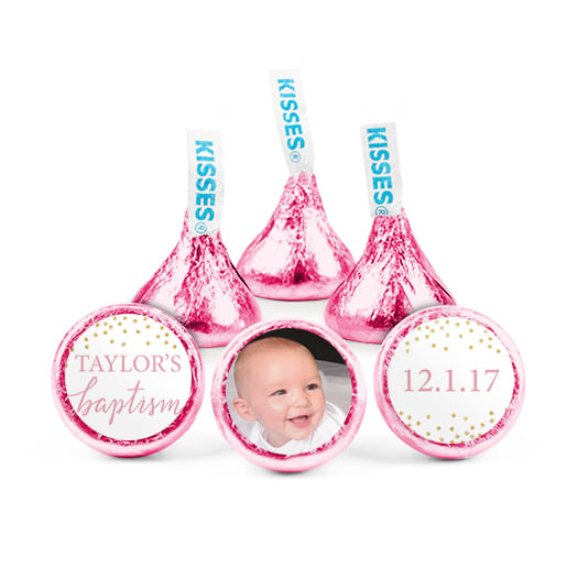 Personalized Baptism Confetti Hershey's Kisses