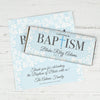 Personalized Bonnie Marcus Baptism Floral Filigree Chocolate Bar Wrappers Only