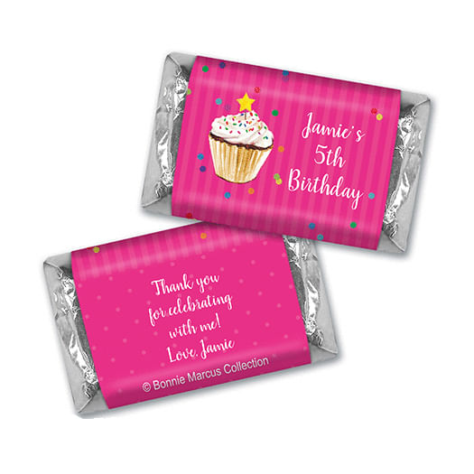 Bonnie Marcus Collection Personalized Miniature Wrappers Birthday Cupcake Dazzle