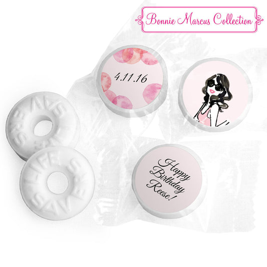 Bonnie Marcus Collection Blithe Spirit Personalized Birthday Stickers Life Savers