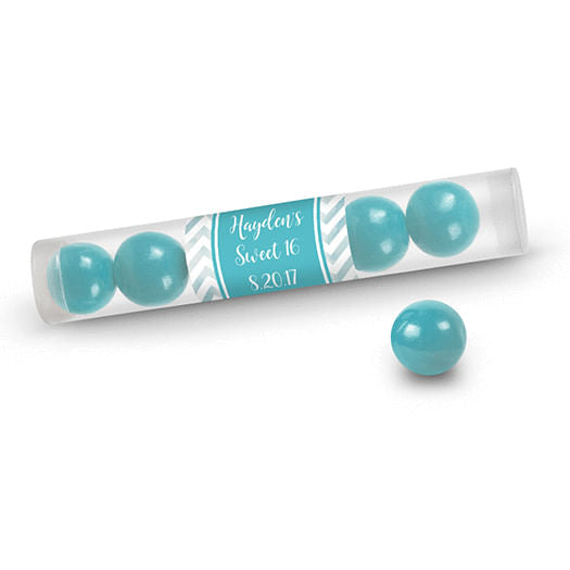 Bonnie Marcus Collection Personalized Gumball Tube - Picture Your Birthday (12 Pack)