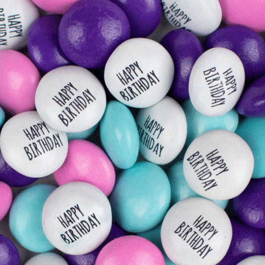 Personalized Cupcake Candy Bags with Just Candy Milk Chocolate Minis