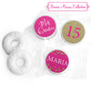 Personalized Bonnie Marcus Quinceanera Gold Sparkle Life Savers Mints