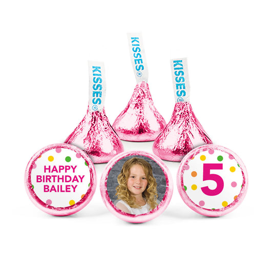 Personalized Birthday Tropical Hershey's Kisses