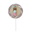 Personalized Birthday Photo Small Swirly Pop (24 Pack)