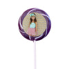 Personalized Birthday Photo Small Swirly Pop (24 Pack)