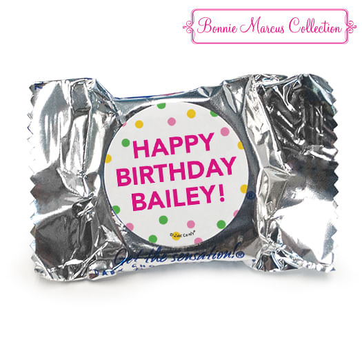 Personalized Bonnie Marcus Tropical Birthday York Peppermint Patties - pack of 70