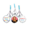 Personalized Colorful Happy Birthday Hershey's Kisses