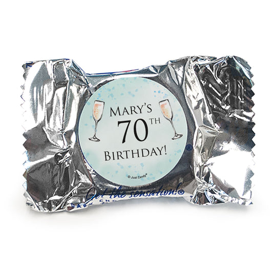 Personalized Birthday Champagne Party York Peppermint Patties - pack of 70