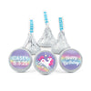 Personalized Birthday Unicorn Dreams Hershey's Kisses