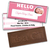 Bonnie Marcus Collection Personalized Embossed It's a Girl Bar Name Tag Girl Birth Announcement