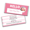 Bonnie Marcus Collection Personalized Hershey's Milk Chocolate Bar Name Tag Girl Birth Announcement