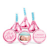 Personalized Girl Birth Announcement It's a Girl Polka Dots Deluxe Candy Buffet