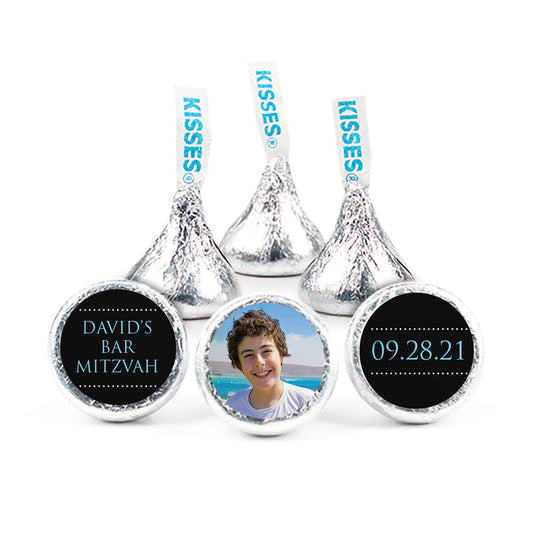 Bar Mitzvah Personalized Classic 3/4" Stickers (108 Stickers)