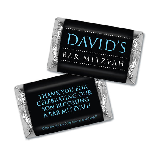 Personalized Bonnie Marcus Bar Mitzvah Classic Miniatures Wrappers Only