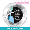 Baby Shower Sprinkling Pink 1.25" Stickers (48 Stickers)