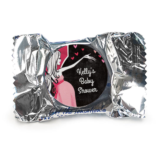 Bonnie Marcus Collection Baby Shower Sprinkling Pink York Peppermint Patties - pack of 70