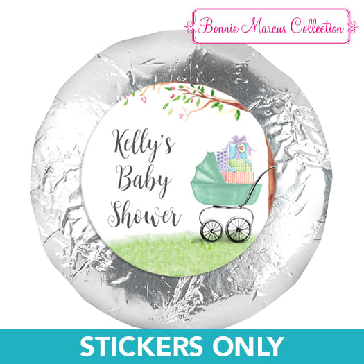 Baby Shower Rockabye Baby 1.25" Stickers (48 Stickers)