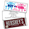 Personalized Bonnie Marcus Gender Reveal Onesies Hershey's Milk Chocolate Bar & Wrapper