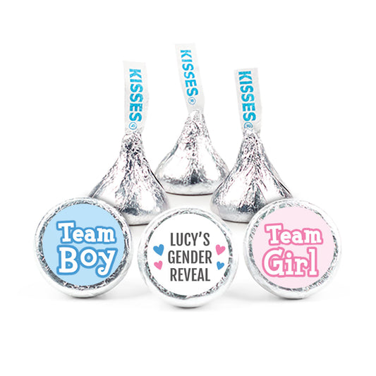 Personalized Gender Reveal Boy or Girl Hershey's Kisses