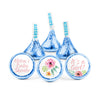 Personalized Baby Shower Pink Blossom Hershey's Kisses