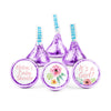 Personalized Baby Shower Pink Blossom Hershey's Kisses