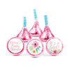 Personalized Baby Shower Pink Blossom Hershey's Kisses