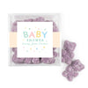 Personalized Baby Shower Sweet Baby Favor Cube with Gummy Bears