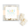 Personalized Baby Shower Sweet Baby Favor Cube with Gummy Bears