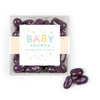 Personalized Baby Shower Sweet Baby Favor Cube with Jelly Belly Jelly Beans