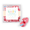 Personalized Baby Shower Sweet Baby Favor Cube with Hershey's Kisses