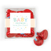 Personalized Baby Shower Sweet Baby Favor Cube with Hershey's Kisses