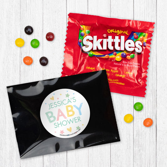 Personalized Baby Shower Bonnie Marcus Sweet Baby Skittles