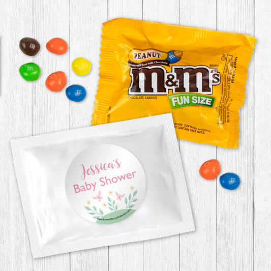 Personalized Baby Shower Bonnie Marcus Forest Fun Peanut M&Ms