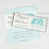 Personalized Bonnie Marcus Baby Shower Heart Shower Chocolate Bar Wrappers Only