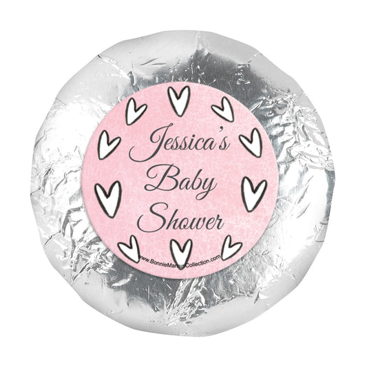 Personalized Icons Baby Shower 1.25in Stickers (48 Stickers)