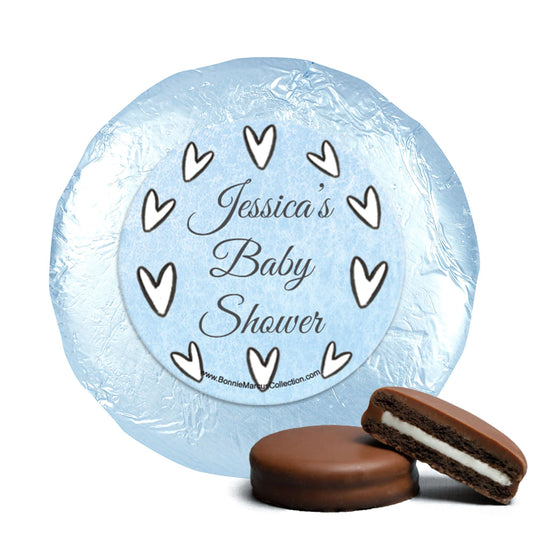 Personalized Bonnie Marcus Icons Baby Shower Milk Chocolate Covered Oreos