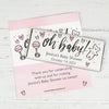 Personalized Bonnie Marcus Baby Shower Icons Chocolate Bar Wrappers