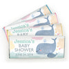 Personalized Bonnie Marcus Baby Shower Baby Whale Chocolate Bar Wrappers