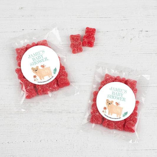 Personalized Baby Shower Bonnie Marcus Baby Bear Gummi Bears